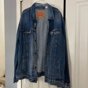 Levis XL blue denim Jacket